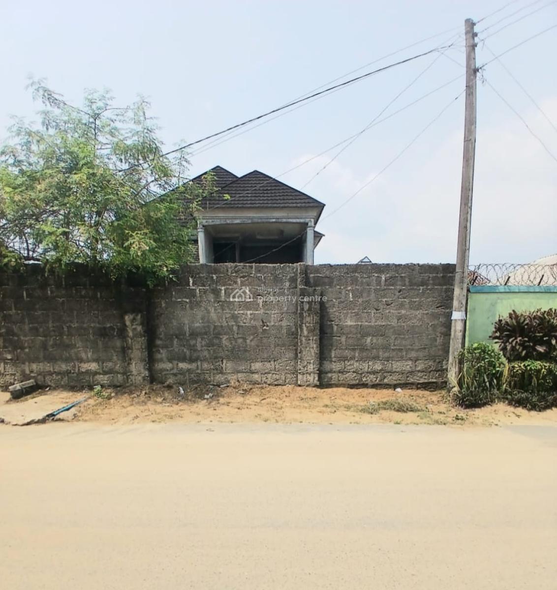 Uncompleted 5 Bedroom Duplex, Off Nta Road, Ozuoba, Port Harcourt, Rivers, Detached Duplex for Sale