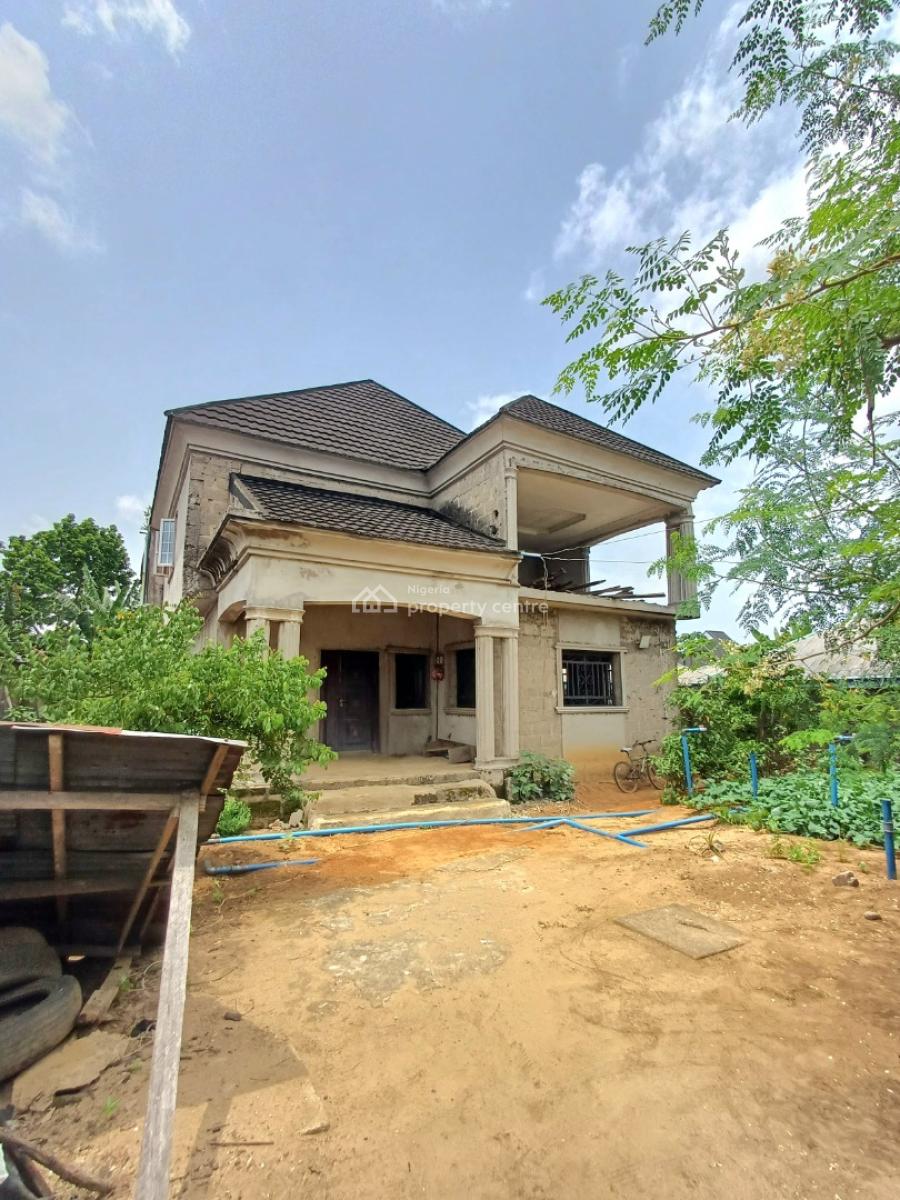 Uncompleted 5 Bedroom Duplex, Off Nta Road, Ozuoba, Port Harcourt, Rivers, Detached Duplex for Sale