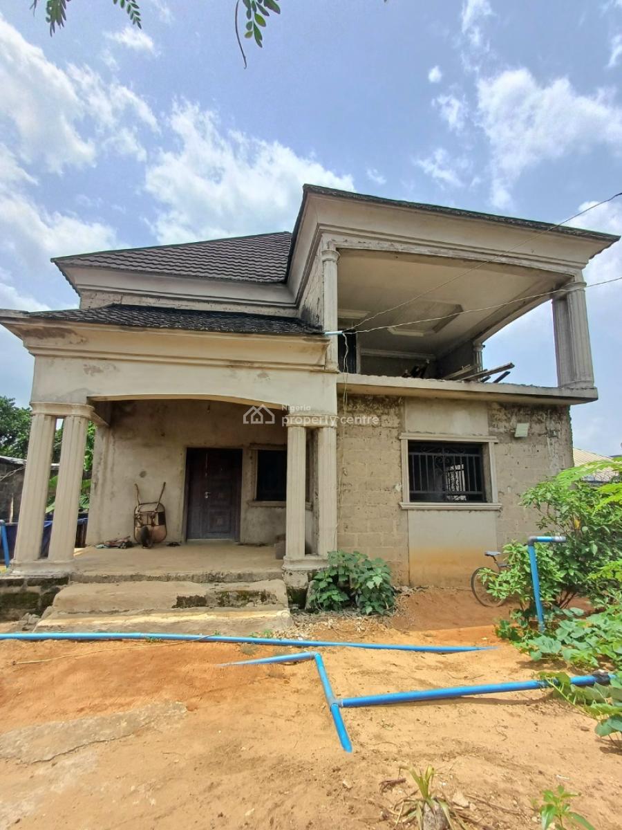 Uncompleted 5 Bedroom Duplex, Off Nta Road, Ozuoba, Port Harcourt, Rivers, Detached Duplex for Sale