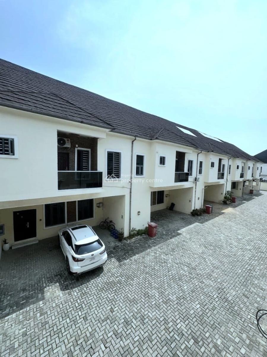4 Bedroom Terrace Duplex, Chevron, Lekki, Lagos, Terraced Duplex for Rent