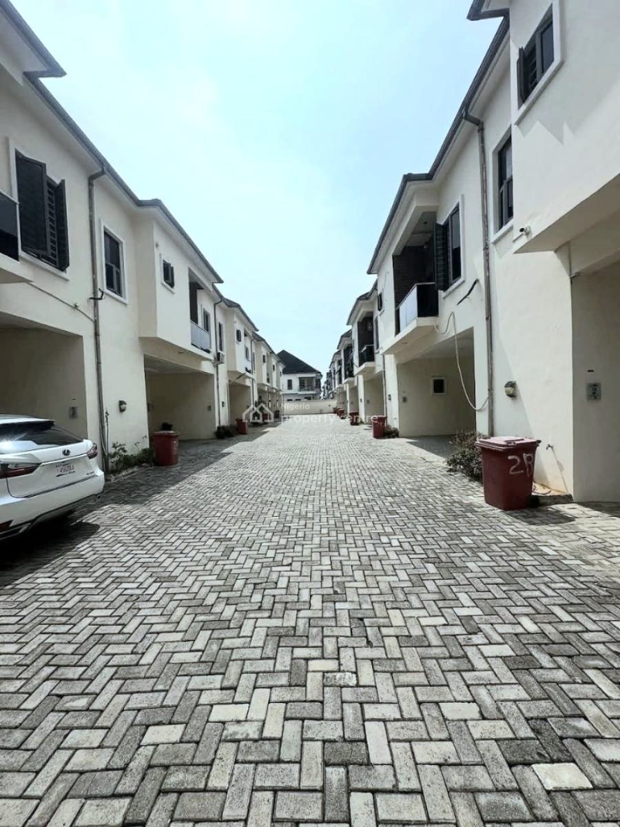 4 Bedroom Terrace Duplex, Chevron, Lekki, Lagos, Terraced Duplex for Rent