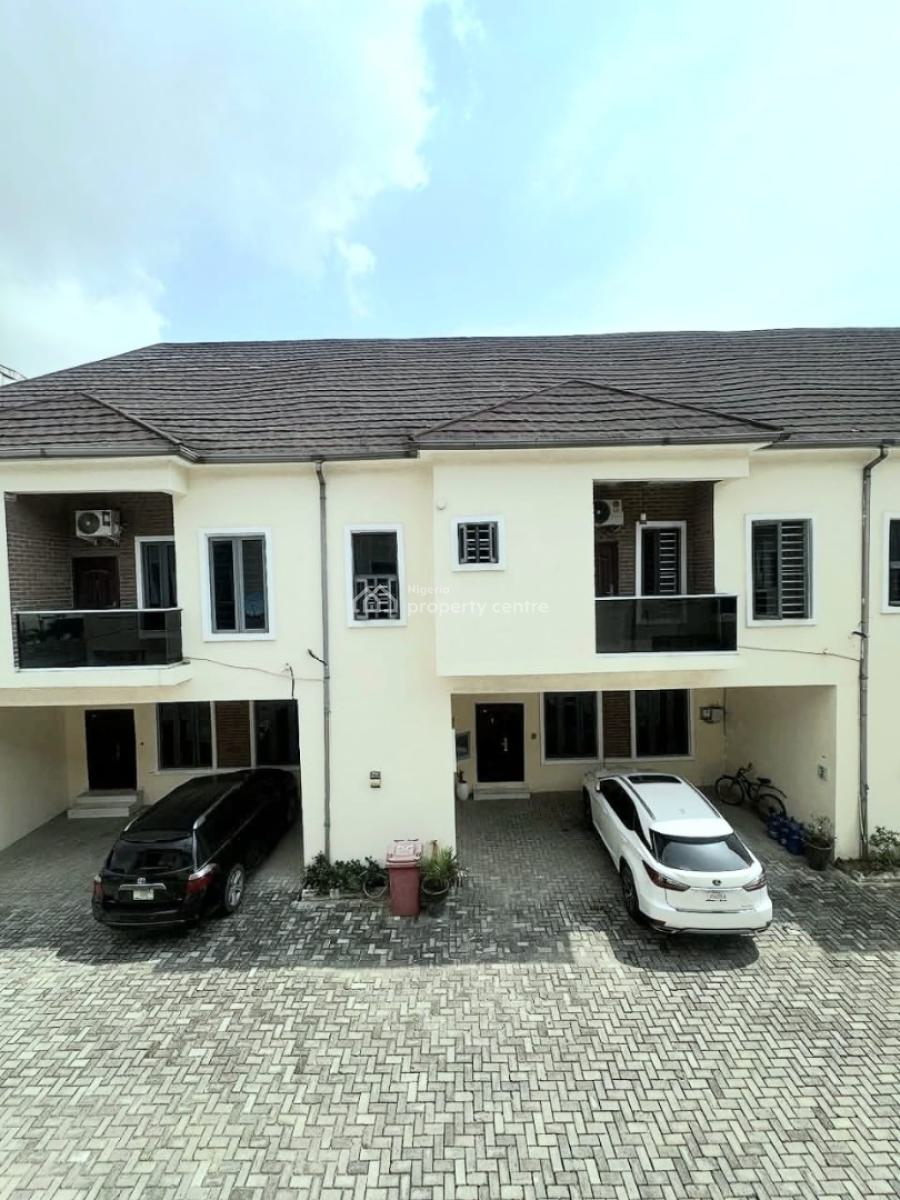 4 Bedroom Terrace Duplex, Chevron, Lekki, Lagos, Terraced Duplex for Rent