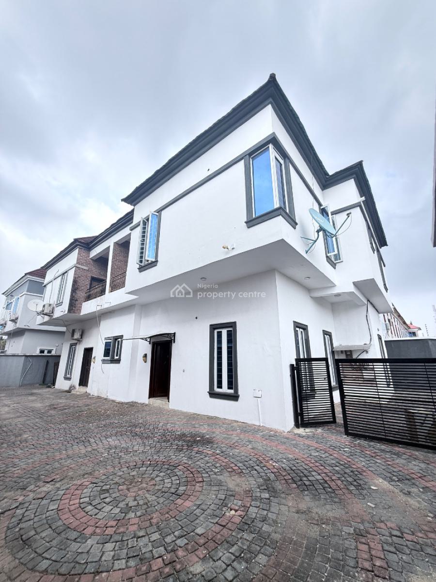 Self-serviced 4-bedroom Semi-detached Duplex, Ikota, Lekki, Lagos, Semi-detached Duplex for Rent