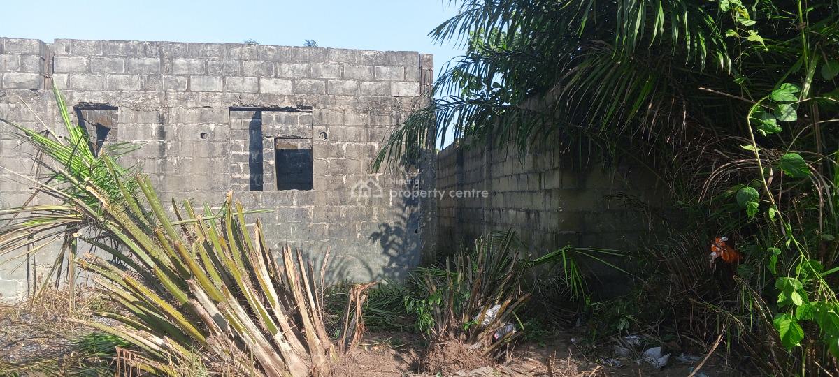 Uncompleted 3 Bedrooms Bungalow on 450sqm of Land, Iyalaje, Awoyaya, Ibeju Lekki, Lagos, Detached Bungalow for Sale