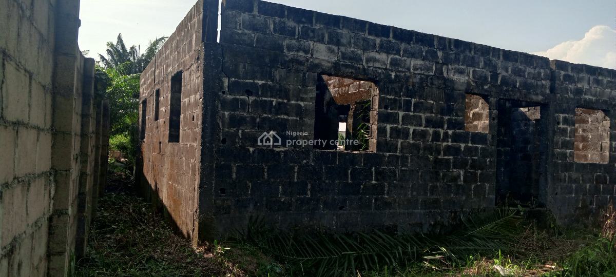 Uncompleted 3 Bedrooms Bungalow on 450sqm of Land, Iyalaje, Awoyaya, Ibeju Lekki, Lagos, Detached Bungalow for Sale