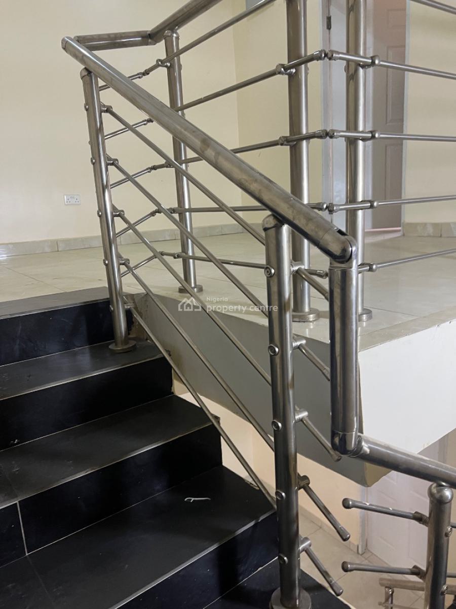 Clean 4 Bedroom Terrace Duplex with Bq, Wuye, Abuja, Terraced Duplex for Rent