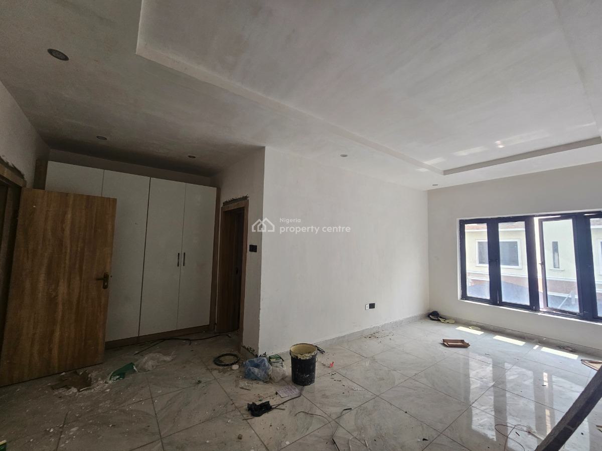 Newly Built 4 Bedrooms Terrace House with Bq, Lekki Phase 1, Lekki, Lagos, Terraced Duplex for Rent
