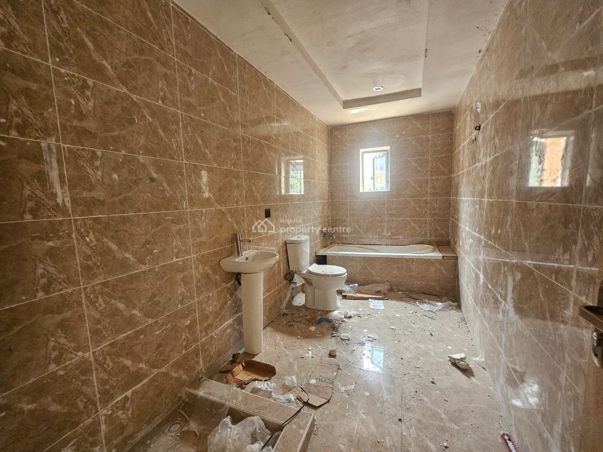 Newly Built 4 Bedrooms Terrace House with Bq, Lekki Phase 1, Lekki, Lagos, Terraced Duplex for Rent