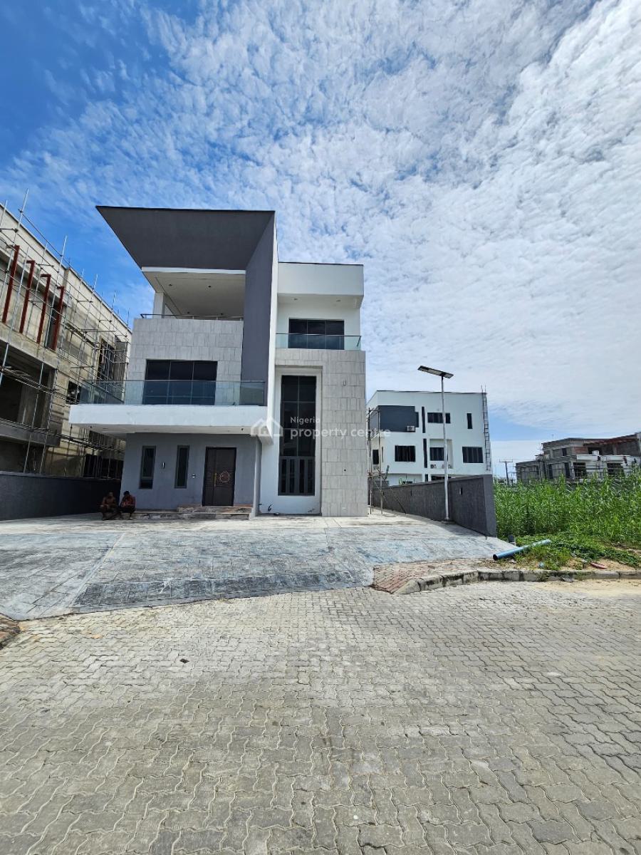 Spacious 5 Bedroom Detached with Bq, Cinema, Rooftop Terrace and Pool, Ikate Elegushi, Lekki, Lagos, Detached Duplex for Sale