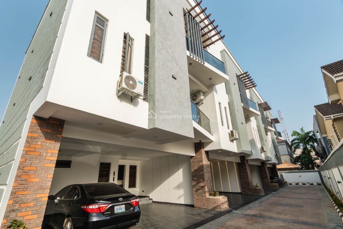 Luxurious 4 Bedroom Terrace, Oniru, Victoria Island (vi), Lagos, House Short Let