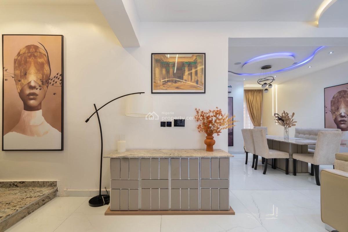 Luxurious 4 Bedroom Terrace, Oniru, Victoria Island (vi), Lagos, House Short Let