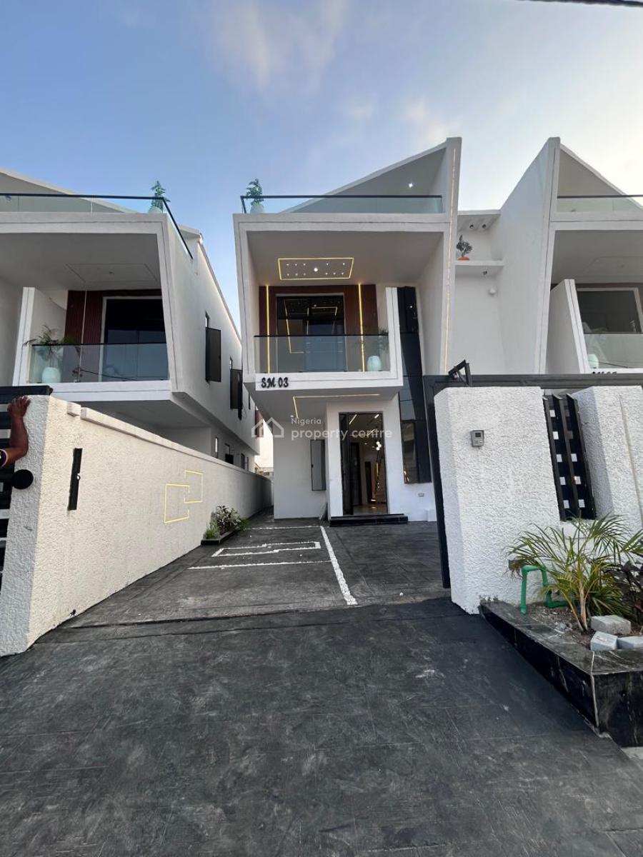 4 Bedroom Semidetached Duplex, Lekki Phase 2, Lekki, Lagos, Semi-detached Duplex for Sale