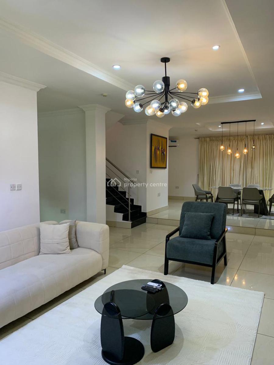 Exquisite Fully Furnished 3 Bedroom Duplex, Brentwood Park Estate, Ikoyi, Lagos, House Short Let