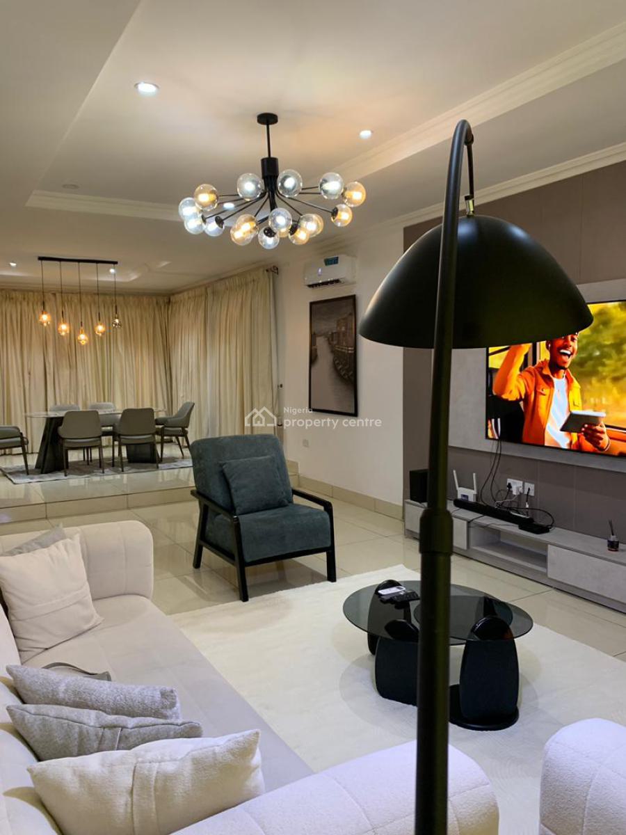 Exquisite Fully Furnished 3 Bedroom Duplex, Brentwood Park Estate, Ikoyi, Lagos, House Short Let