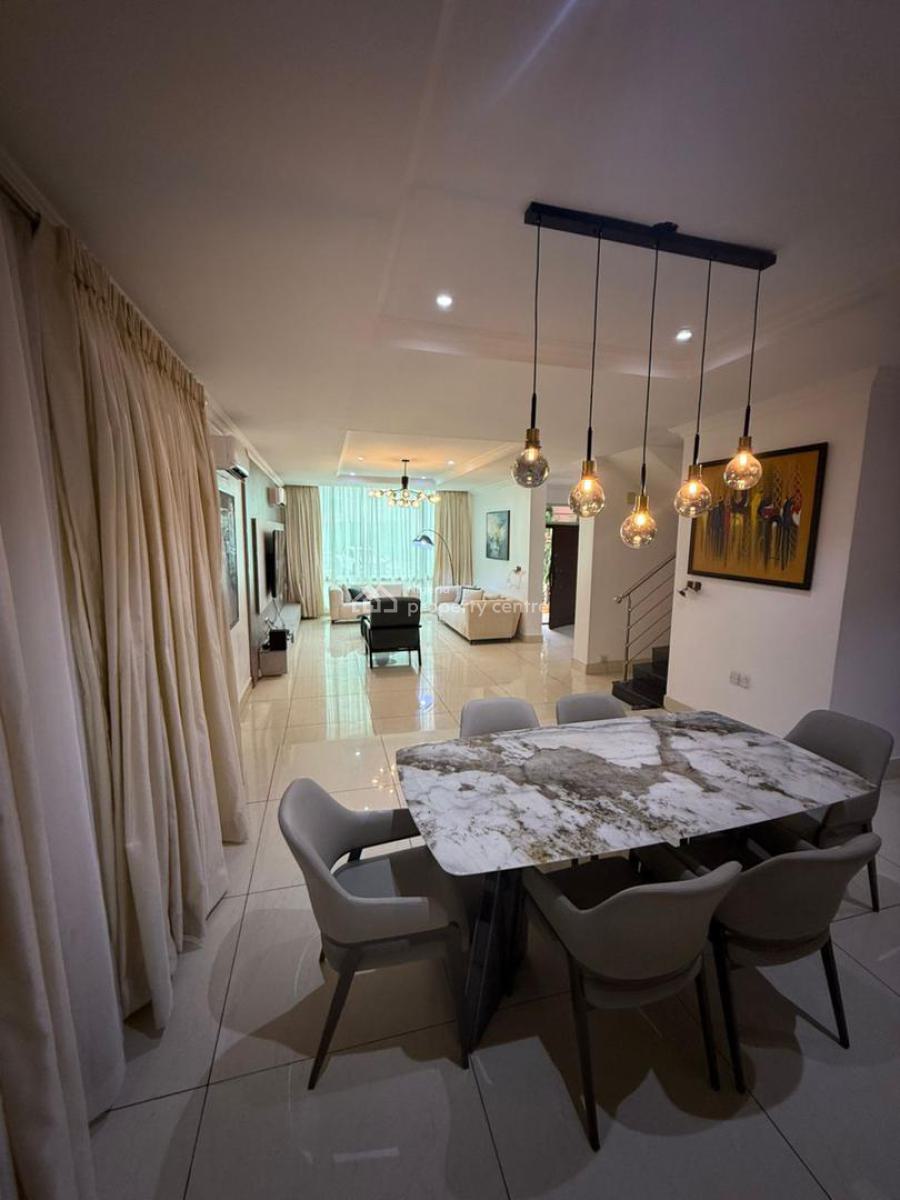 Exquisite Fully Furnished 3 Bedroom Duplex, Brentwood Park Estate, Ikoyi, Lagos, House Short Let