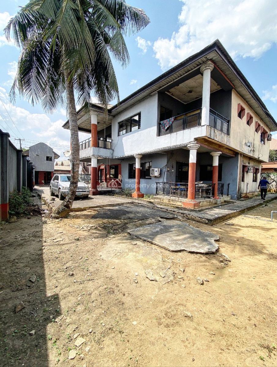 8 Bedroom Detached Duplex with 2 Rooms Bq, Gate House & C of O, Rumuodara, Port Harcourt, Rivers, Detached Duplex for Sale