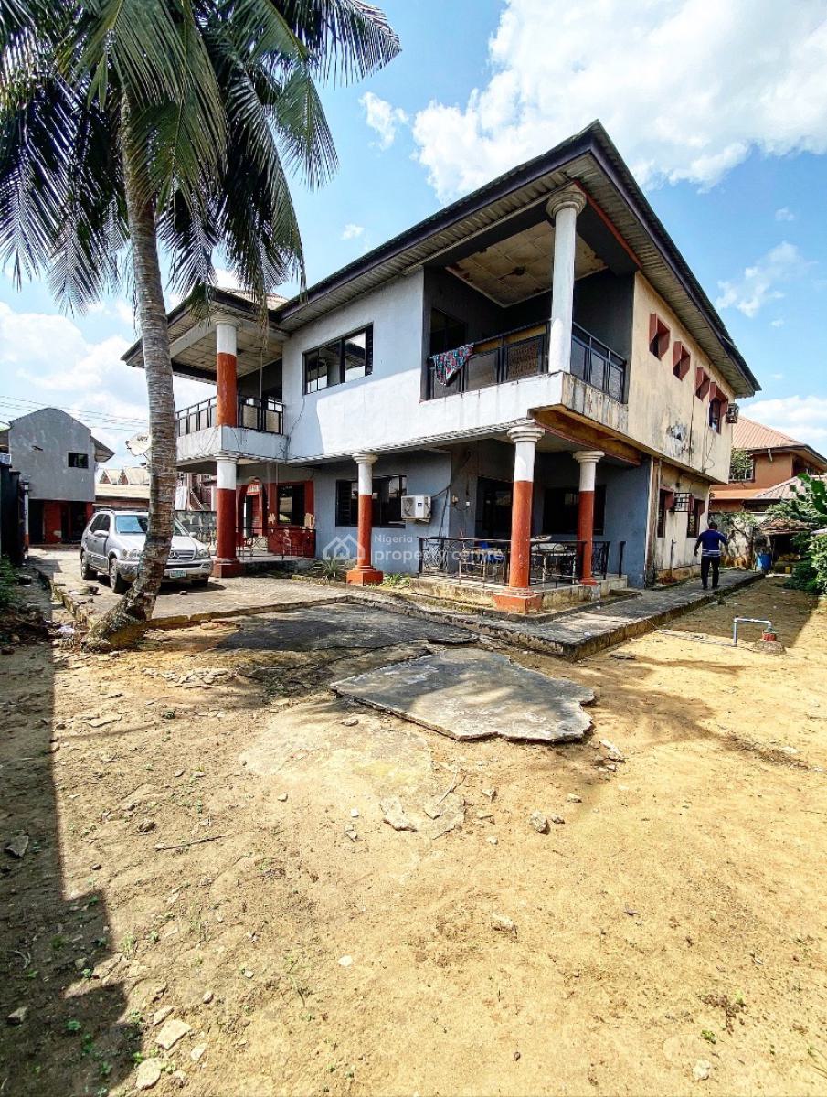 8 Bedroom Detached Duplex with 2 Rooms Bq, Gate House & C of O, Rumuodara, Port Harcourt, Rivers, Detached Duplex for Sale