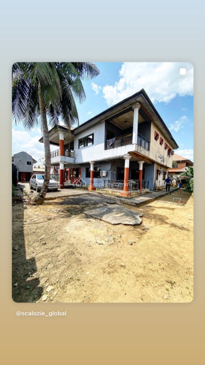 8 Bedroom Detached Duplex with 2 Rooms Bq, Gate House & C of O, Rumuodara, Port Harcourt, Rivers, Detached Duplex for Sale