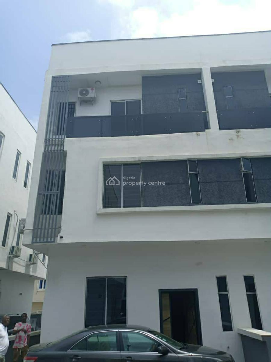 Luxury and Neat 4 Bed Terraced Duplex with Bq in a Secured Estate, Signature Court, Lekki, Lagos, Terraced Duplex for Rent