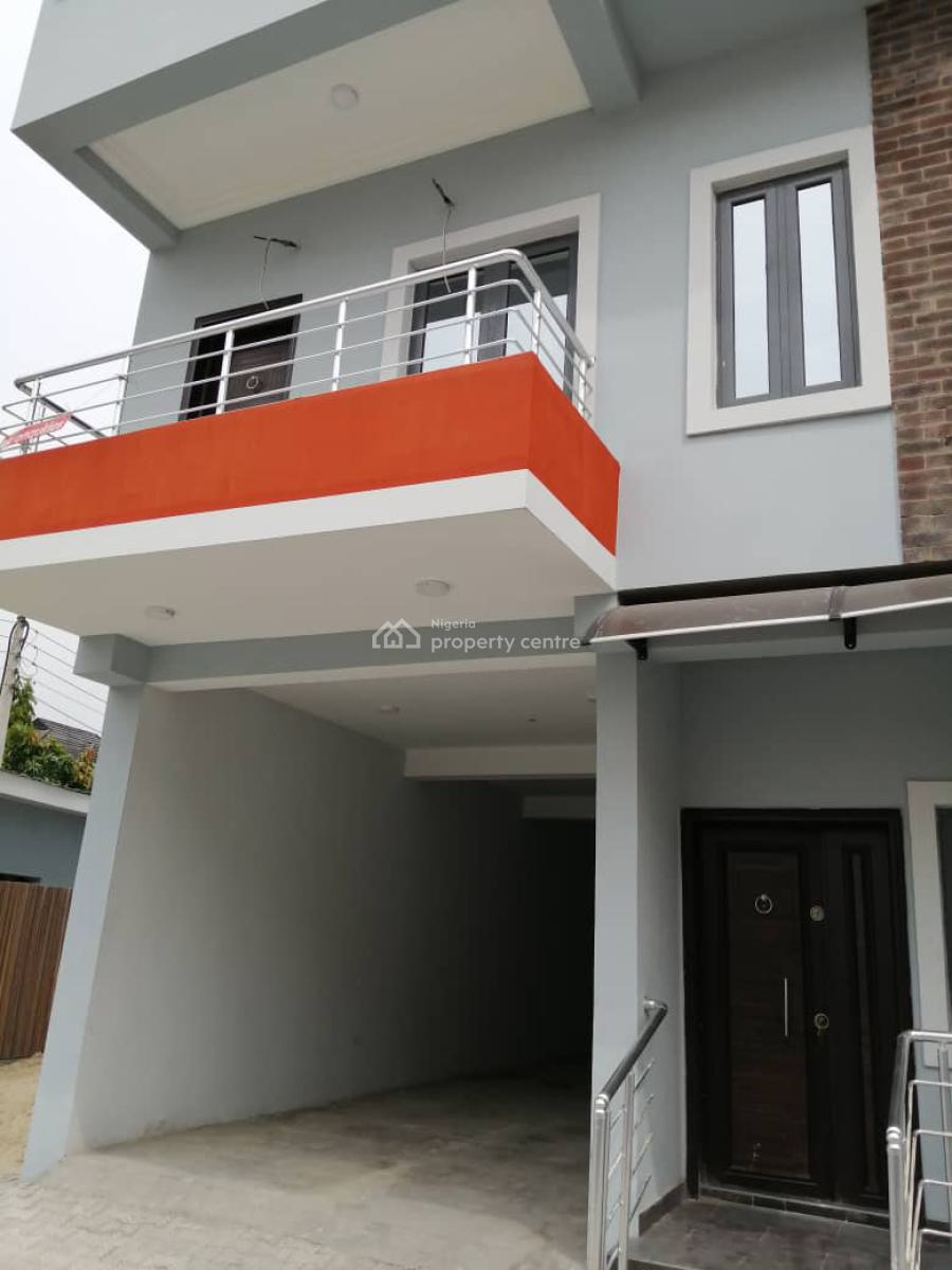 4 Bedlroom Terrace House with Bq, Osera Estate, Osapa, Lekki, Lagos, Terraced Duplex for Sale