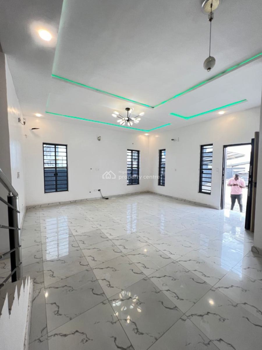 Spacious 4-bedroom Semi-detached Duplex with Bq in a Secure Estate, Orchid Road, Lekki, Lagos, Semi-detached Duplex for Rent