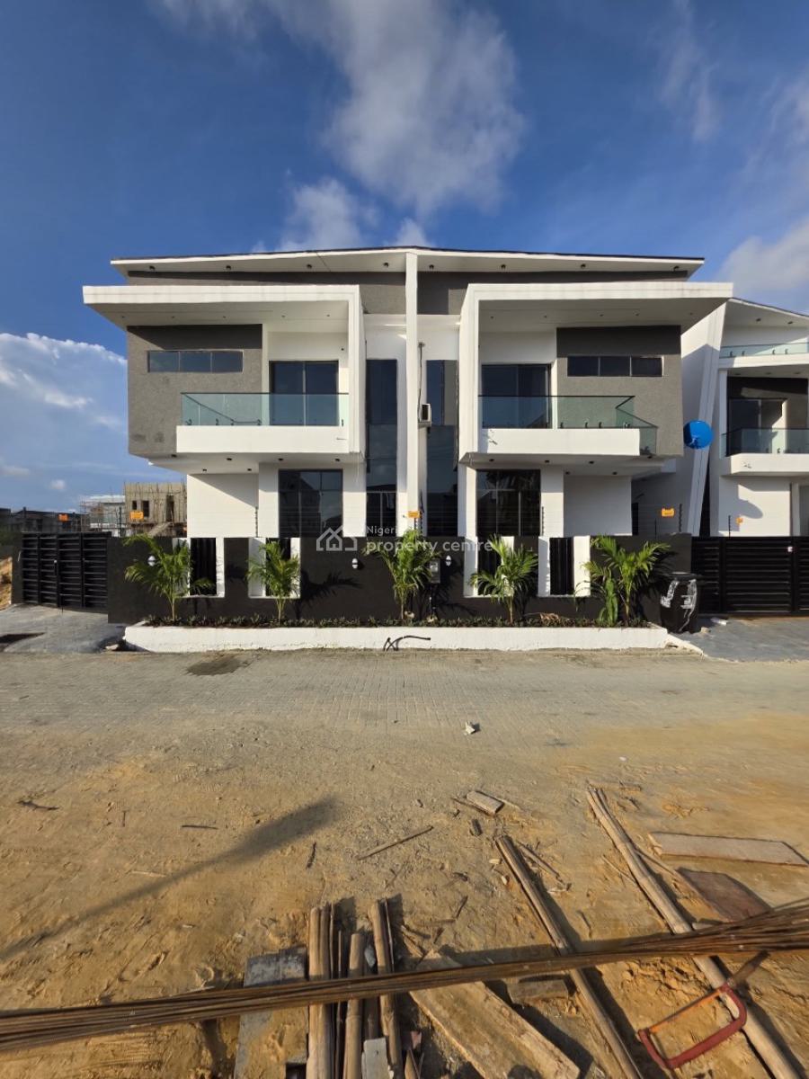 Stunning 4 Bedroom Semi Detached Duplex with Bq, Ajah, Lagos, Semi-detached Duplex for Sale