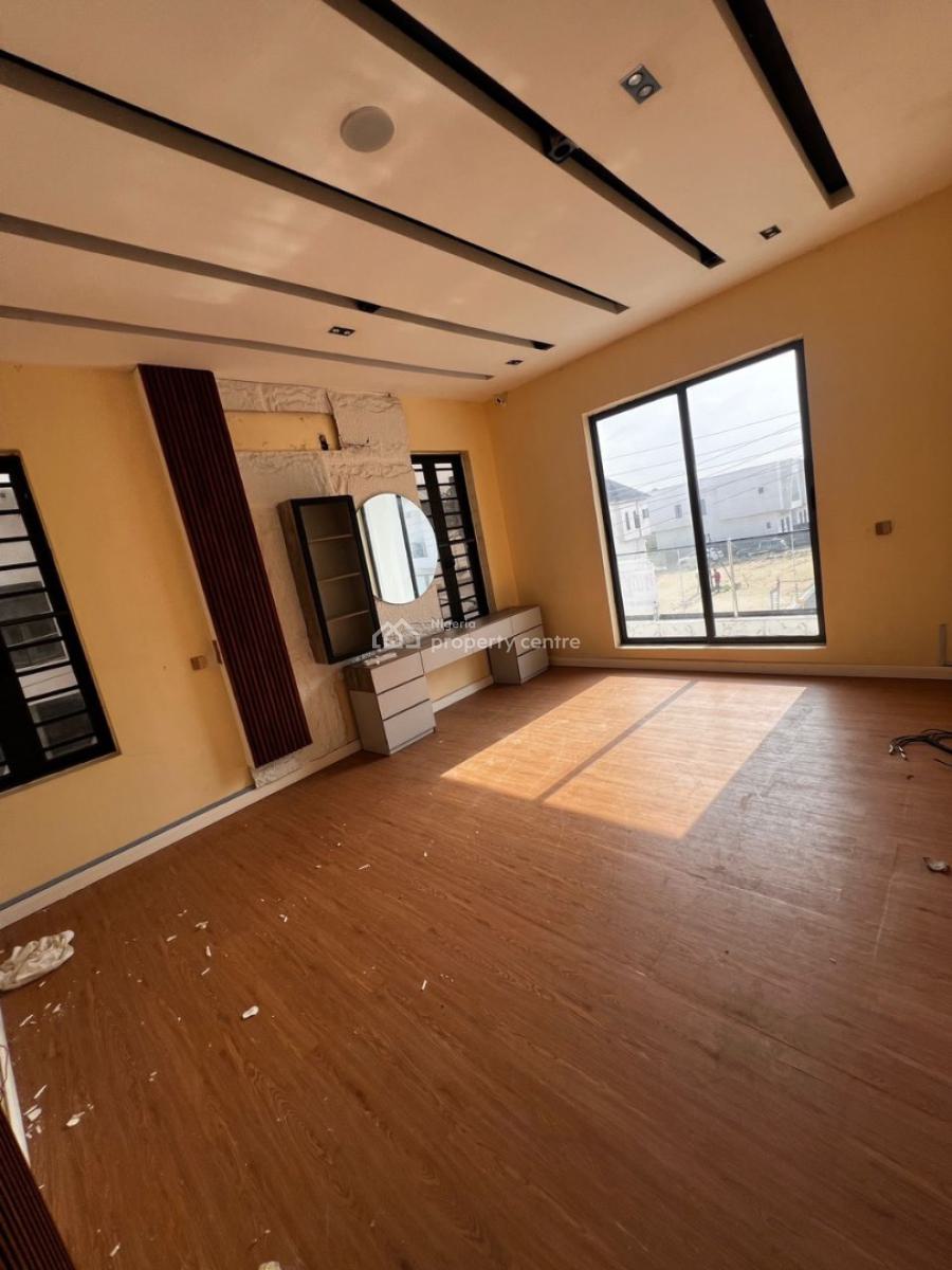 Spacious 4-bedroom Semi-detached Duplex with Bq in a Secure Estate, Ajah, Lagos, Semi-detached Duplex for Rent