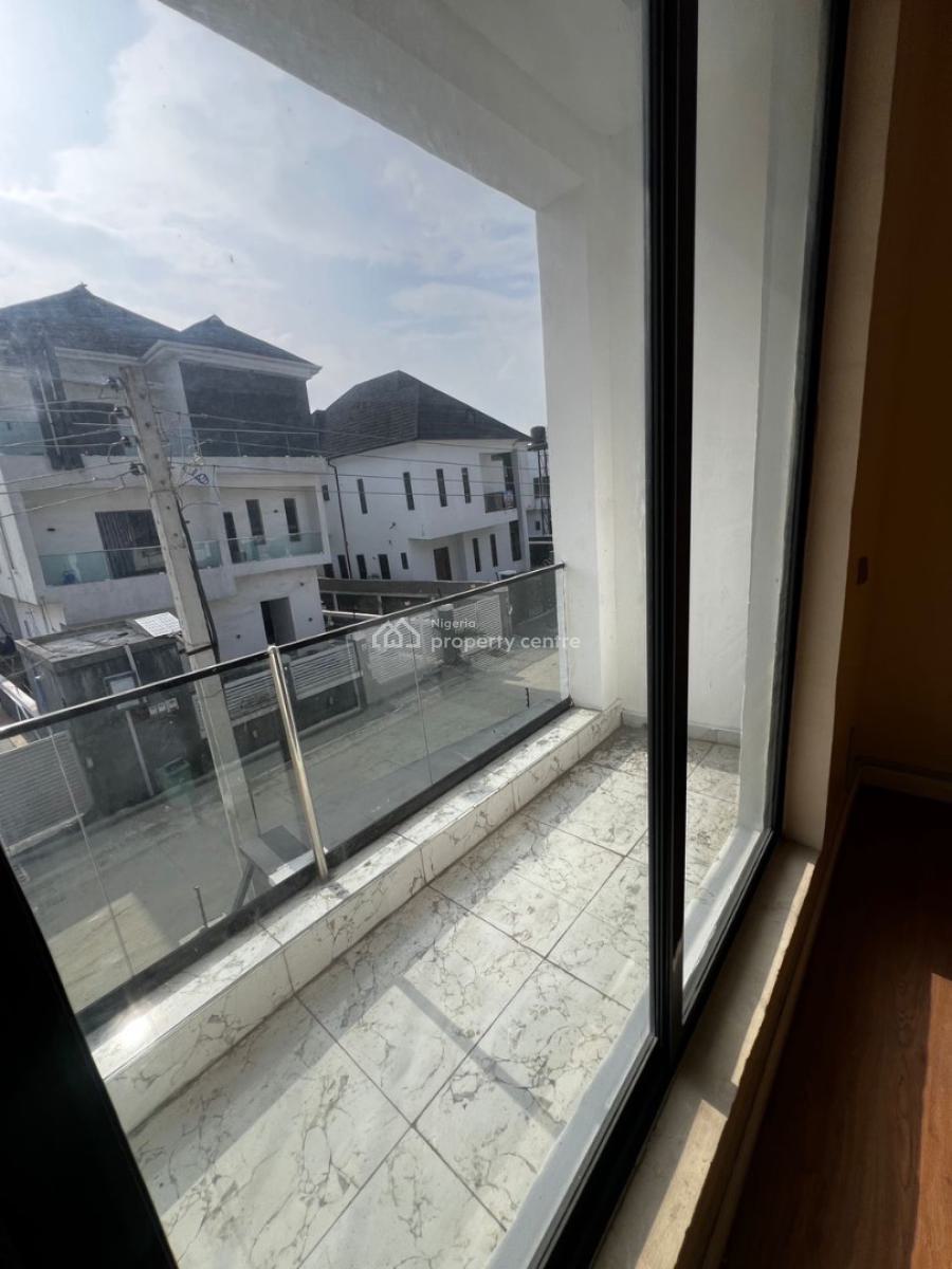 Spacious 4-bedroom Semi-detached Duplex with Bq in a Secure Estate, Ajah, Lagos, Semi-detached Duplex for Rent