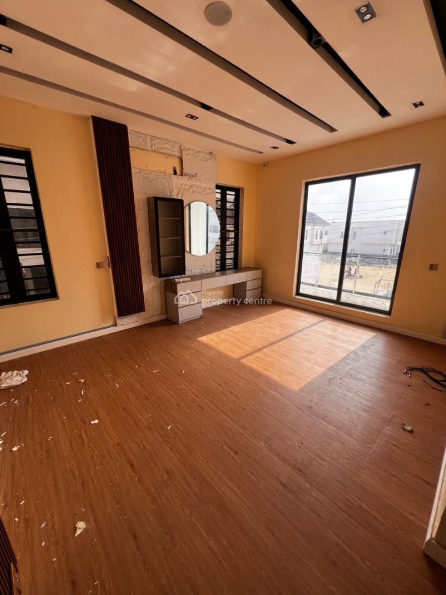 Spacious 4-bedroom Semi-detached Duplex with Bq in a Secure Estate, Ajah, Lagos, Semi-detached Duplex for Rent