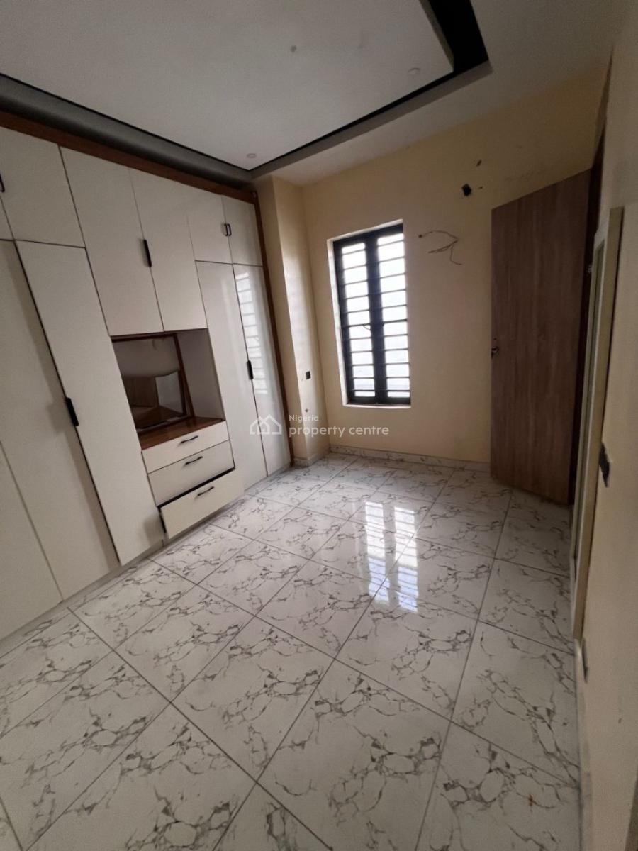 Spacious 4-bedroom Semi-detached Duplex with Bq in a Secure Estate, Ajah, Lagos, Semi-detached Duplex for Rent