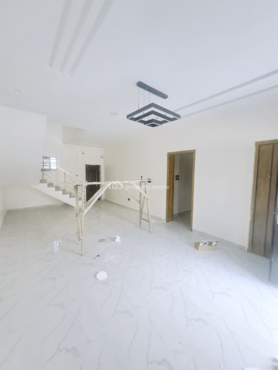 Newly Built Serviced 2 Bedroom Terrace with Bq, Sangotedo, Ajah, Lagos, Terraced Duplex for Rent