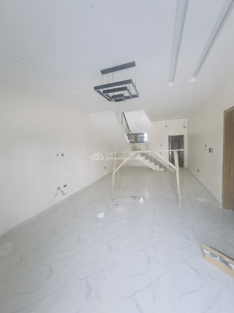 Newly Built Serviced 2 Bedroom Terrace with Bq, Sangotedo, Ajah, Lagos, Terraced Duplex for Rent