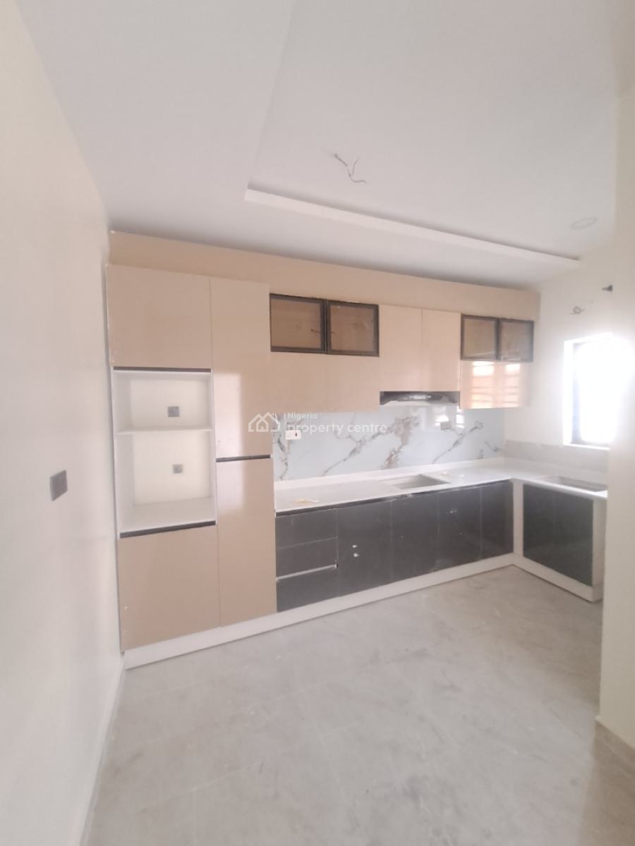 Newly Built Serviced 2 Bedroom Terrace with Bq, Sangotedo, Ajah, Lagos, Terraced Duplex for Rent