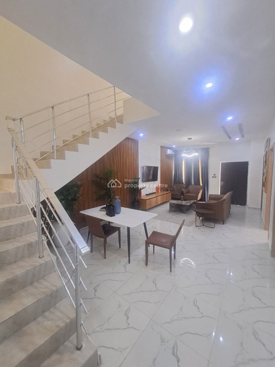 Newly Built 3 Bedroom Terrace with Bq, Inverter and Pool, Lekki, Lagos, Terraced Duplex for Sale
