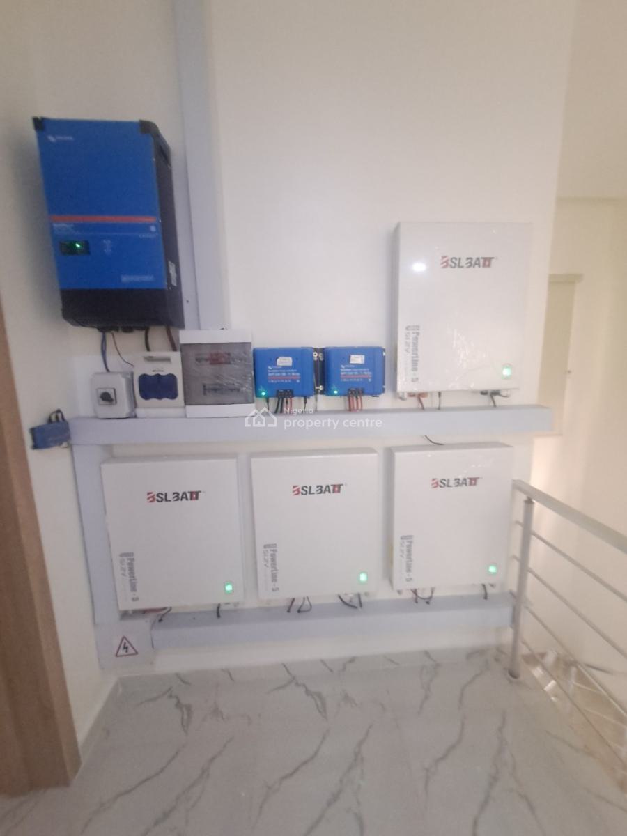Newly Built 3 Bedroom Terrace with Bq, Inverter and Pool, Lekki, Lagos, Terraced Duplex for Sale