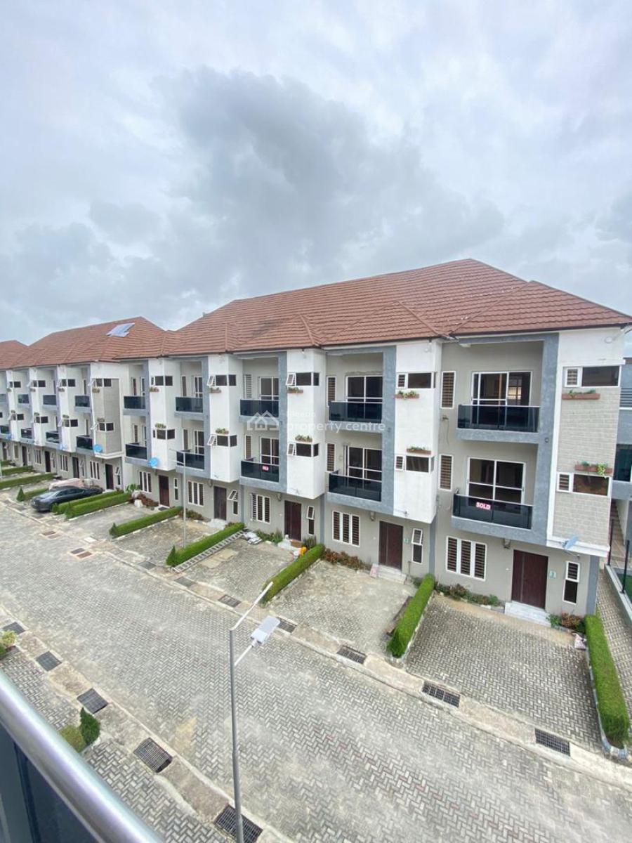 Lovely 4 Bedroom Terrace Duplex with Bq, Ikate, Lekki, Lagos, Terraced Duplex for Rent
