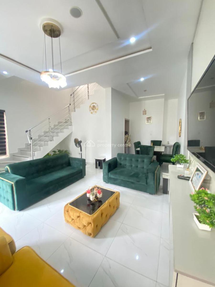 Lovely 4 Bedroom Terrace Duplex with Bq, Ikate, Lekki, Lagos, Terraced Duplex for Rent