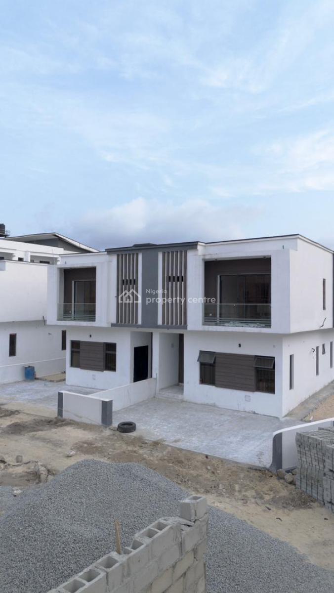 4 Bedroom Semi Detached Duplex with Pool, Ologolo, Lekki, Lagos, Semi-detached Duplex for Sale