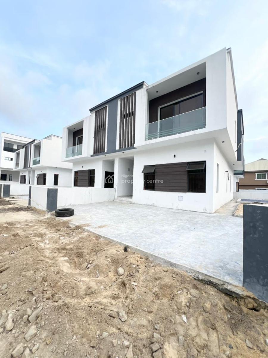 4 Bedroom Semi Detached Duplex with Pool, Ologolo, Lekki, Lagos, Semi-detached Duplex for Sale