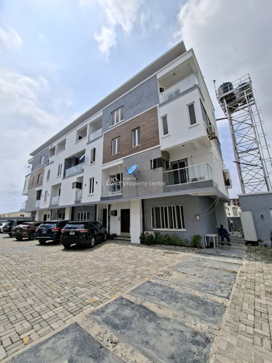 Luxury 3 Bedroom Maisonette with a Bq, Richmond Estate, Ikate, Lekki, Lagos, Flat / Apartment for Rent