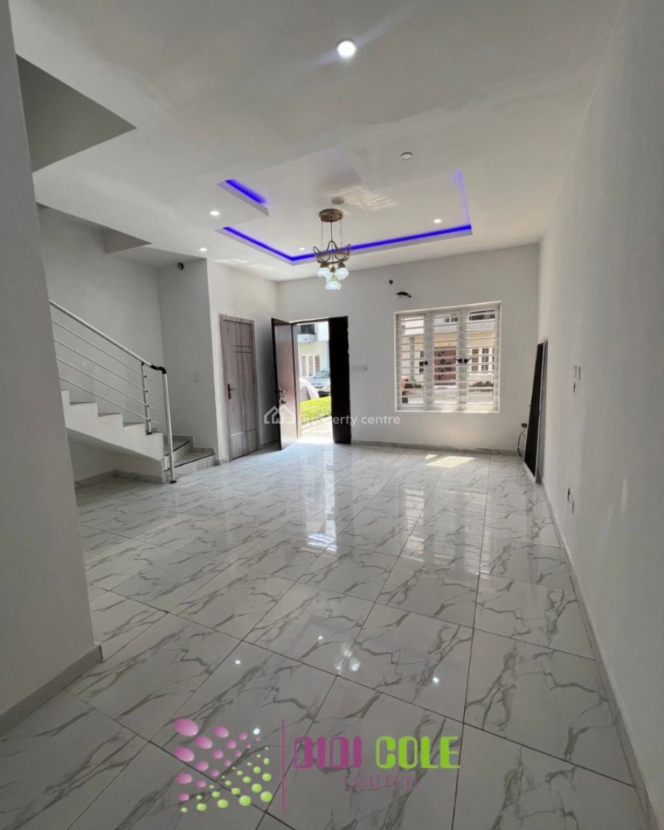 4 Bedroom Terrace Duplex with Bq, Ikate, Lekki, Lagos, Terraced Duplex for Rent