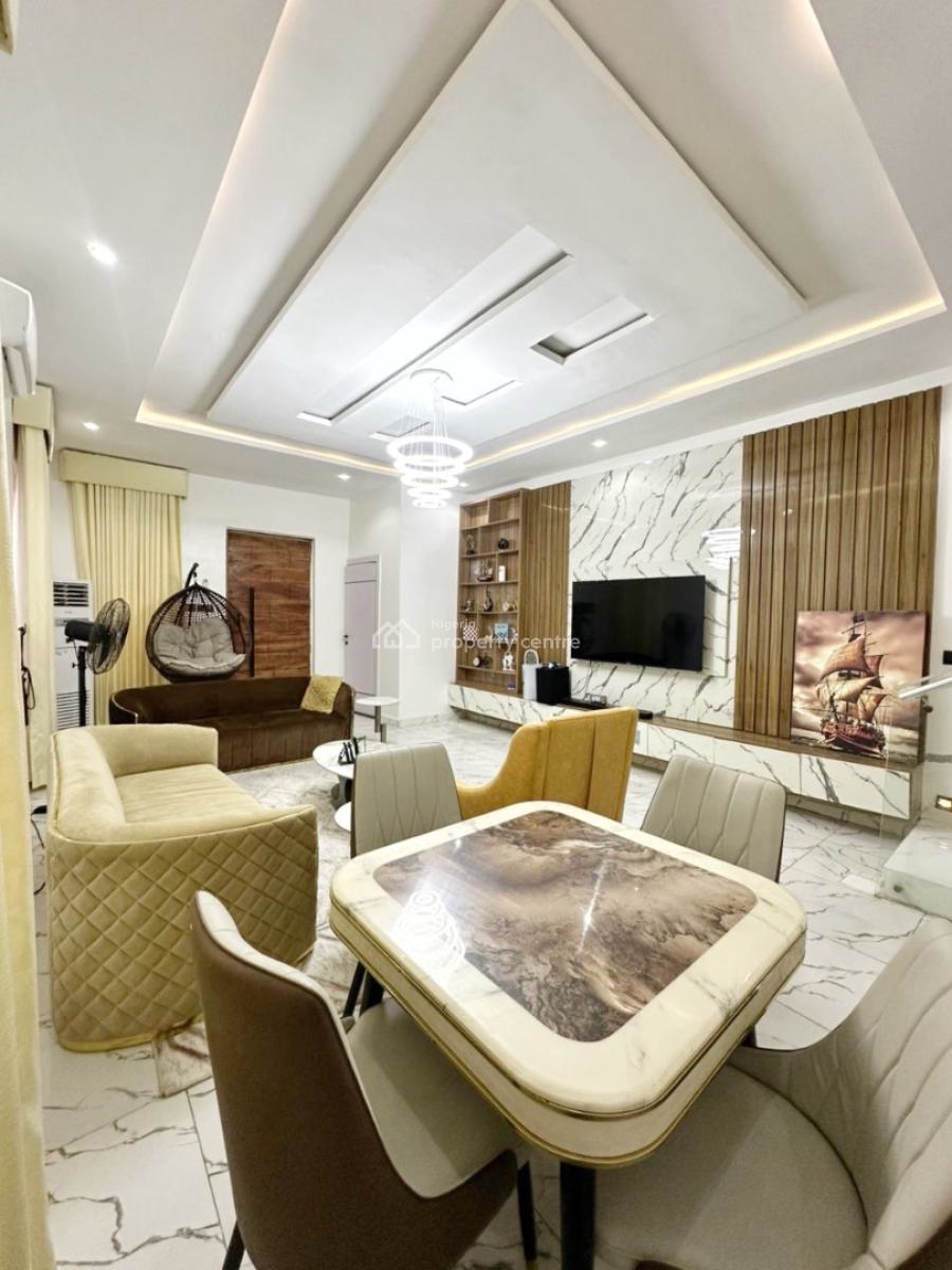 Luxury Furnished 4 Bedroom Semi Detached Duplex, Thomas Estate, Ajah, Lagos, Semi-detached Duplex for Rent