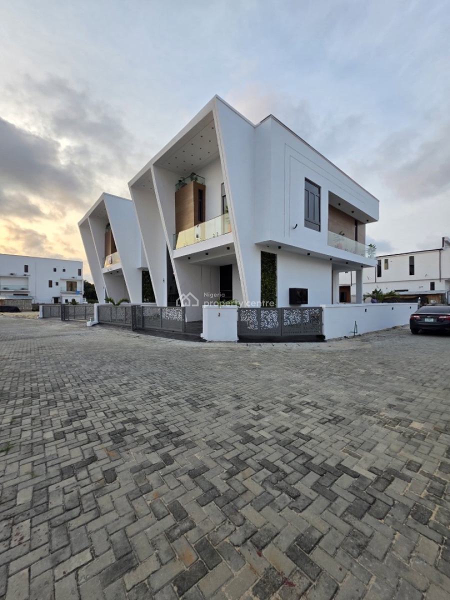 Well Built 4 Bedroom Detached Duplex with Swimming Pool and Bq, 2nd Toll Gate, Lekki, Lagos, Detached Duplex for Sale