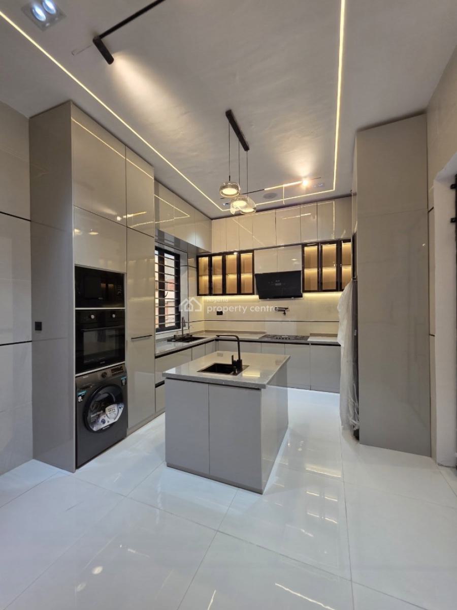 Well Built 4 Bedroom Detached Duplex with Swimming Pool and Bq, 2nd Toll Gate, Lekki, Lagos, Detached Duplex for Sale