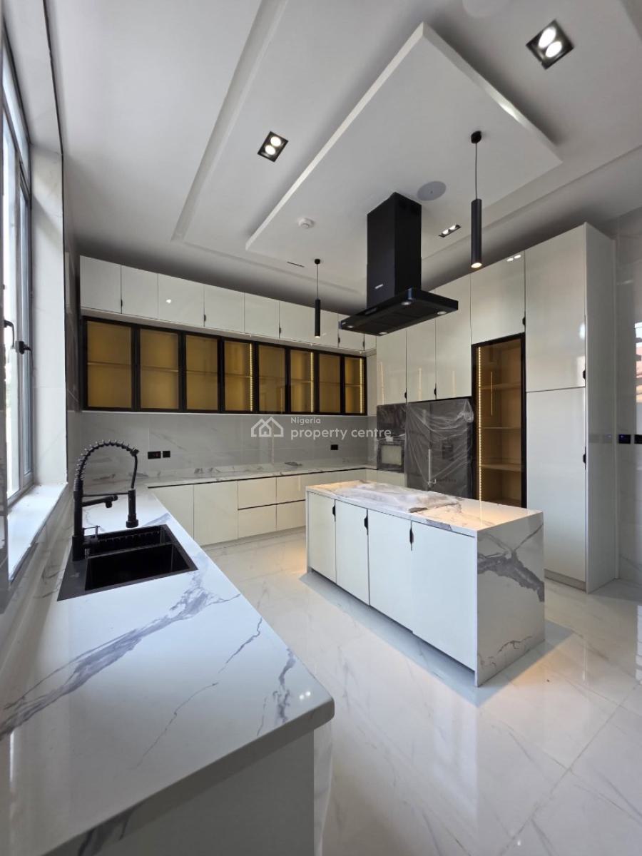Stunning 5 Bedroom Detached Duplex with Swimming Pool and Bq, Chevron, Lekki, Lagos, Detached Duplex for Sale