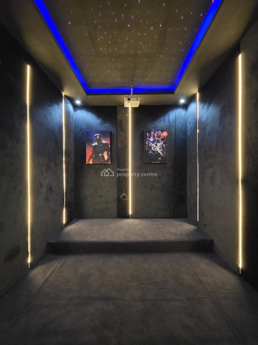 Stunning 5 Bedroom Detached Duplex with Swimming Pool and Bq, Chevron, Lekki, Lagos, Detached Duplex for Sale