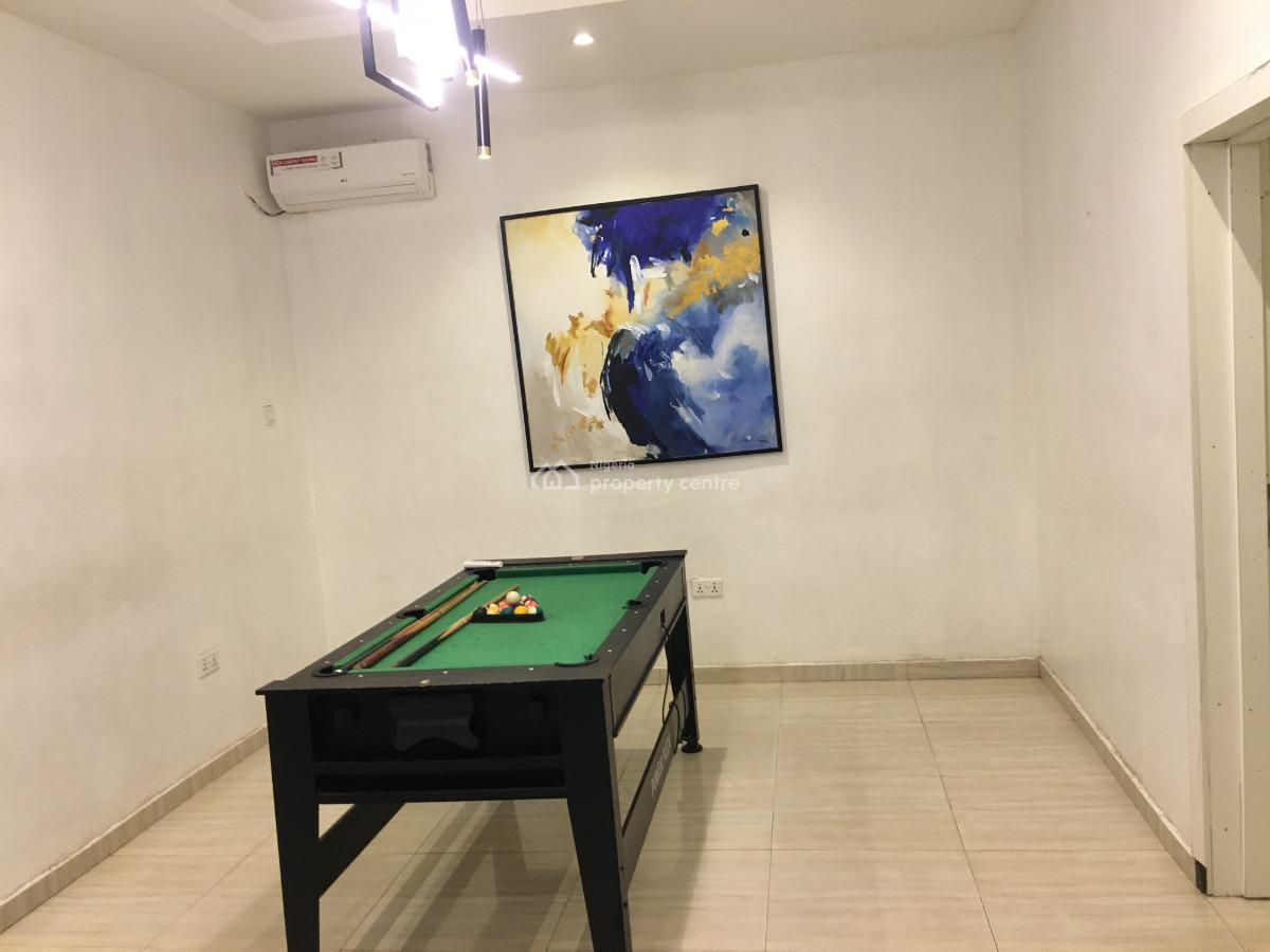Fully Furnished 3 Bedrooms Terrace Duplex with Snooker, Off Igbogbo Road, Ebute, Ikorodu, Lagos, Terraced Duplex Short Let
