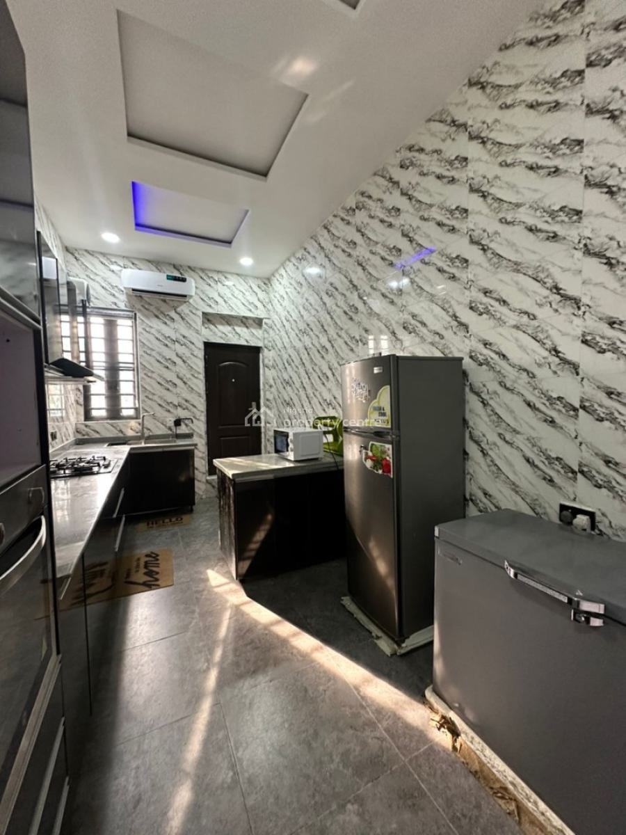 Furnished 4 Bedrooms Semi Detached Duplex with Bq, Thomas Estate, Ajah, Lagos, Semi-detached Duplex for Rent