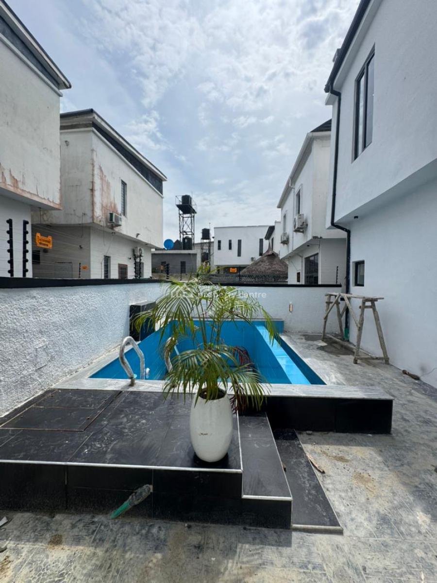 Beautiful 5 Bedroom Detached Duplex with Outdoor Swimming Pool, & Bq, Ajah, Lagos, Detached Duplex for Sale