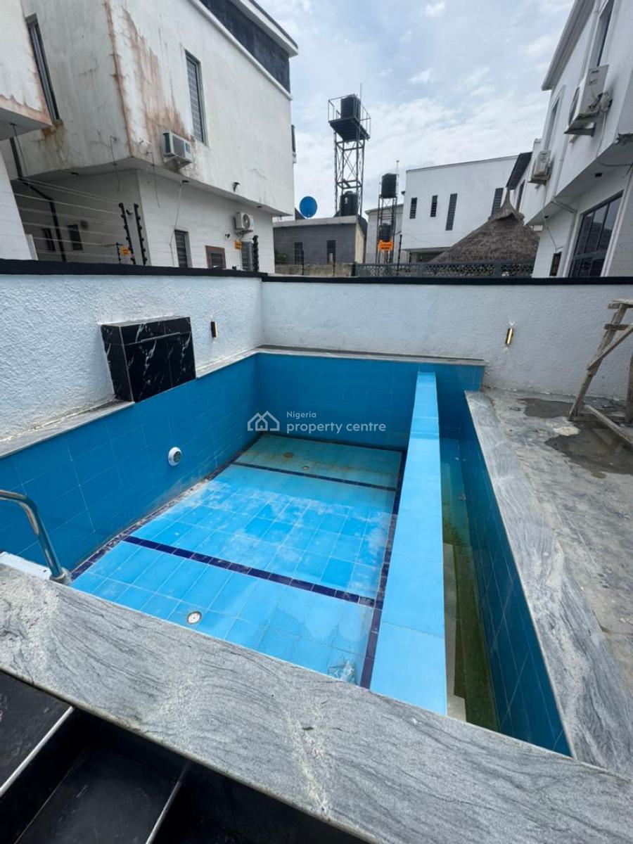 Beautiful 5 Bedroom Detached Duplex with Outdoor Swimming Pool, & Bq, Ajah, Lagos, Detached Duplex for Sale